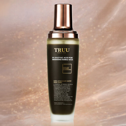TRUU 2% Salicylic Acid Pore Minimising Bubble Mask -120ml