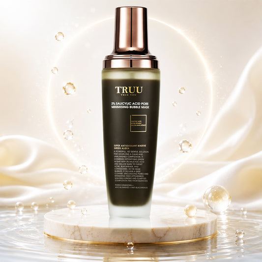 TRUU 2% Salicylic Acid Pore Minimising Bubble Mask -120ml