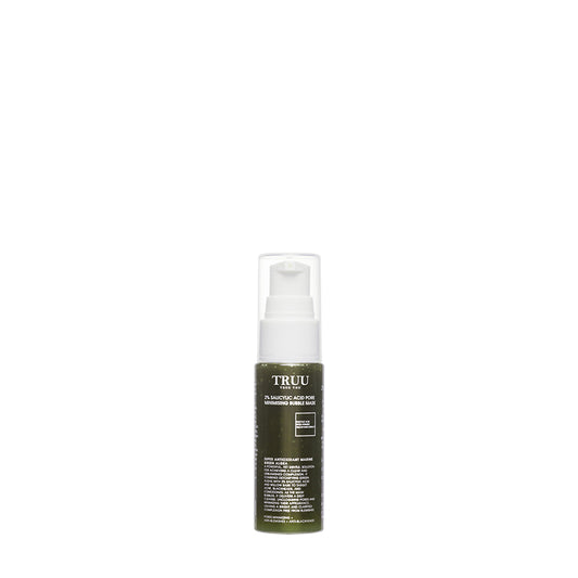 TRUU 2% Salicylic Acid Pore Minimising Bubble Mask -30ml