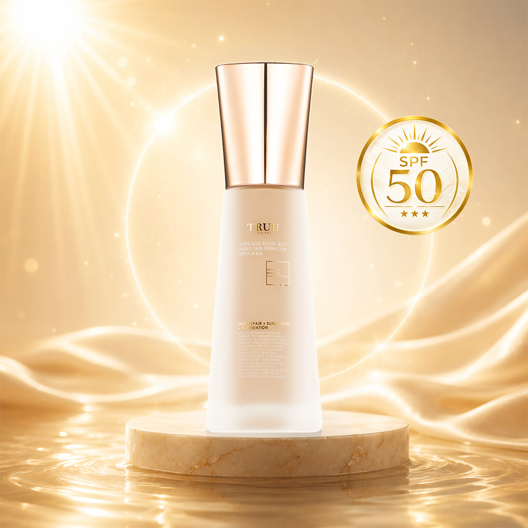 TRUU Ultra Luxe Royal Jelly Tinted Skin Perfector SPF50 ★★★