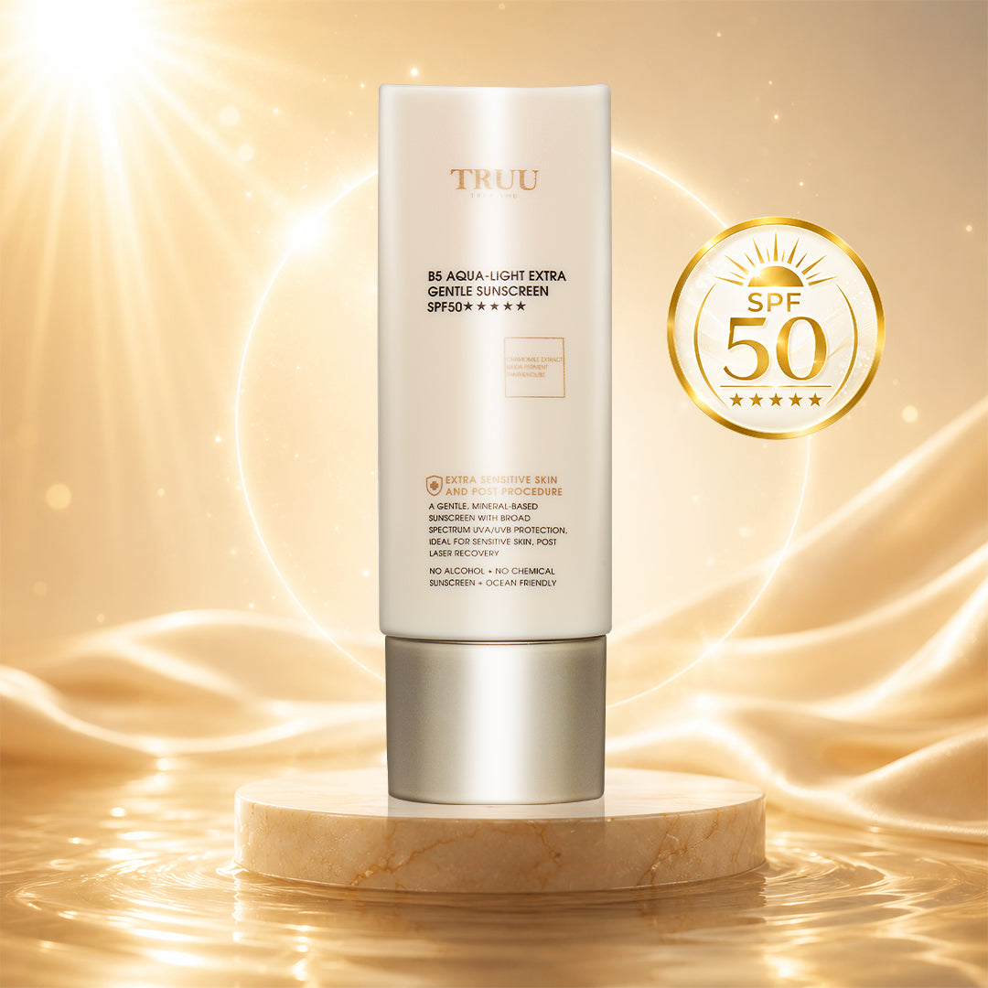 TRUU B5 Aqua-Light Extra Gentle Sensitive Skin Sunscreen SPF50★★★★★